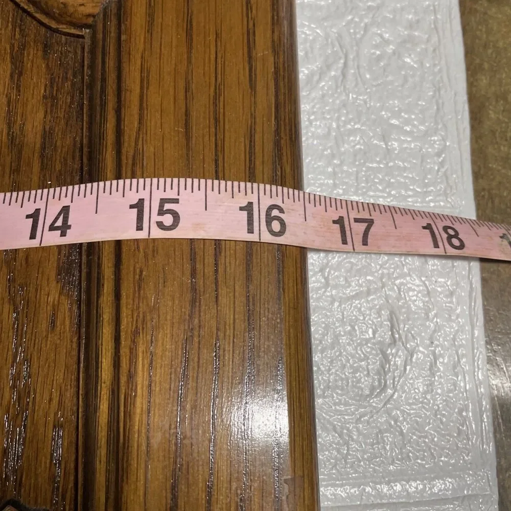 80s Vintage American Country girl Wall Hanging Clock Quartz 14.5